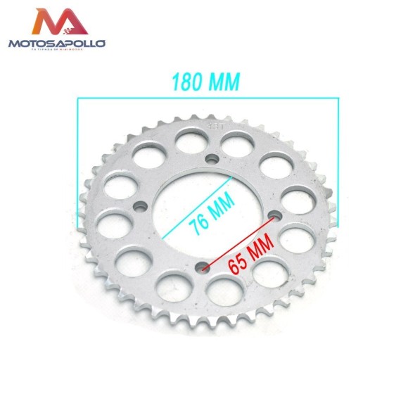 Plato arrastre 43T SDG motocross - Roanracing.com