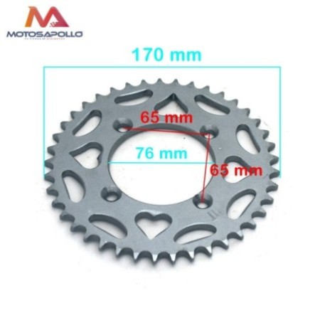 Plato cadena 428 41T pitbike SDG - Roanracing.com 2