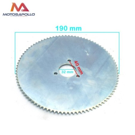 Plato cadena 25H 32mm mini cross - Roanracing.com