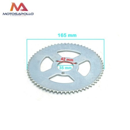 Plato arrastre 64T 35mm minicross - Roanracing.com