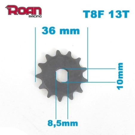 Piñon salida T8F 13T - Roanracing.com