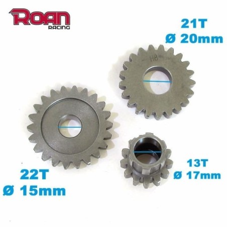 Kit piñones de arranque 150 - 160cc - Roanracing.com