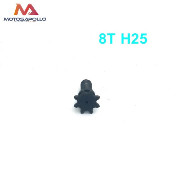 Piñon salida H25 8T minimoto-Roanracing.com