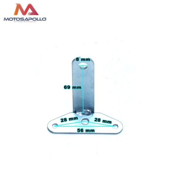 Soporte de porta número miniquad Roanracing.com