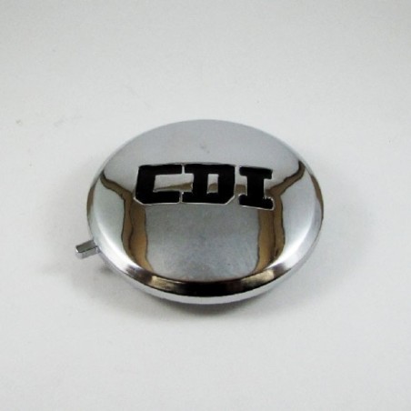 Tapa culata izquierda cromada (CDI) - Roanracing.com