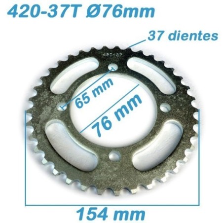 Plato arrastre 420-37T 76mm - 1