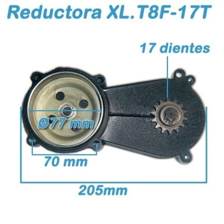 Campana reductora XL T8F-17T - 1