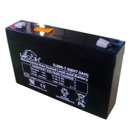 Bateria 6V 7Ah plomo - 1