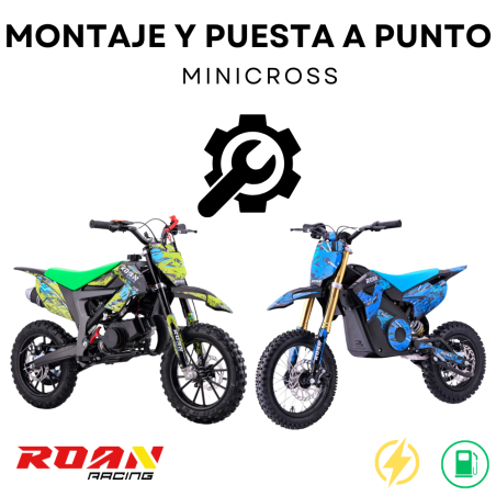 Montaje y puesta a punto V90 mini moto/cross