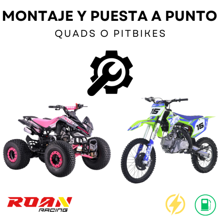 Montaje y puesta a punto V150 atv/pit bike