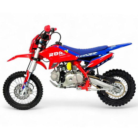 Pit bike semi-automático 110CC Thunder 14"/12" arranque eléctrio y pedal - Roanracing.com