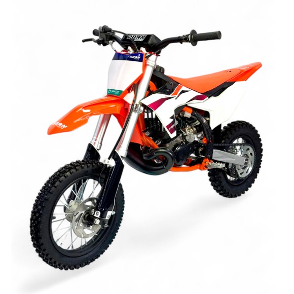 pit bike infantil 50cc Roan 50XS 2T 12/10"