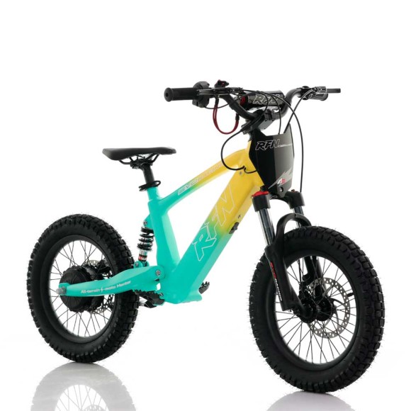Bicicleta eléctrica infantil 350W 16" Roan RFN Evo-S - roanracing.com