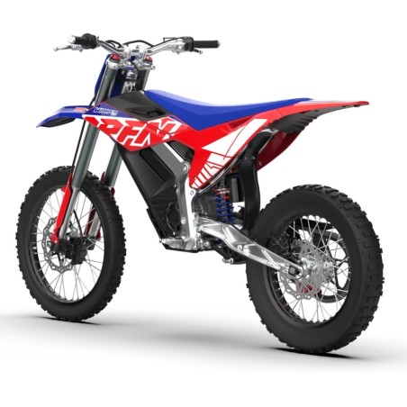 pit bike RFN Warrior SX-E15 8000W 74V 40Ah 19/16" Suspensión regulable