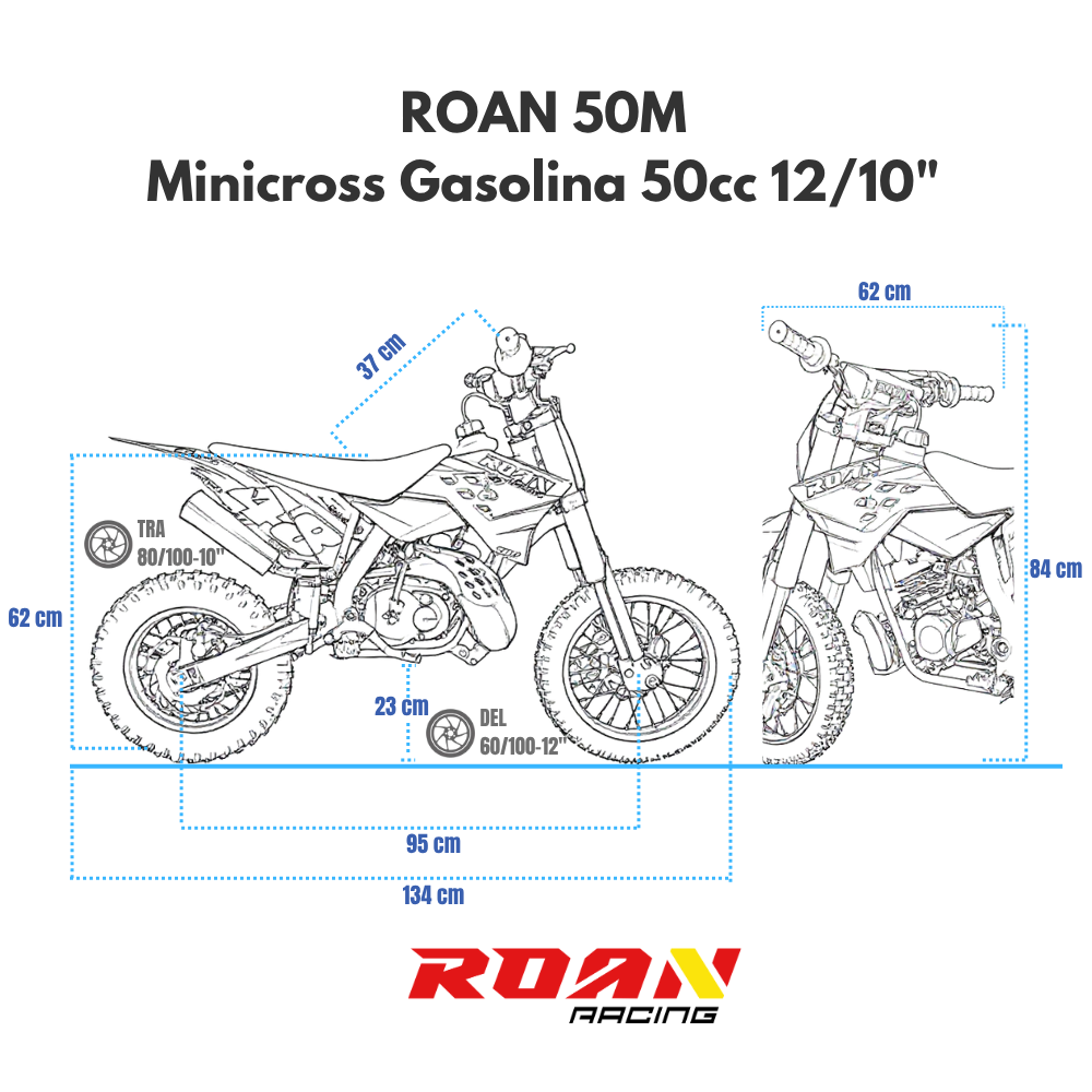 Roan 50M 50cc 9cv 12/10