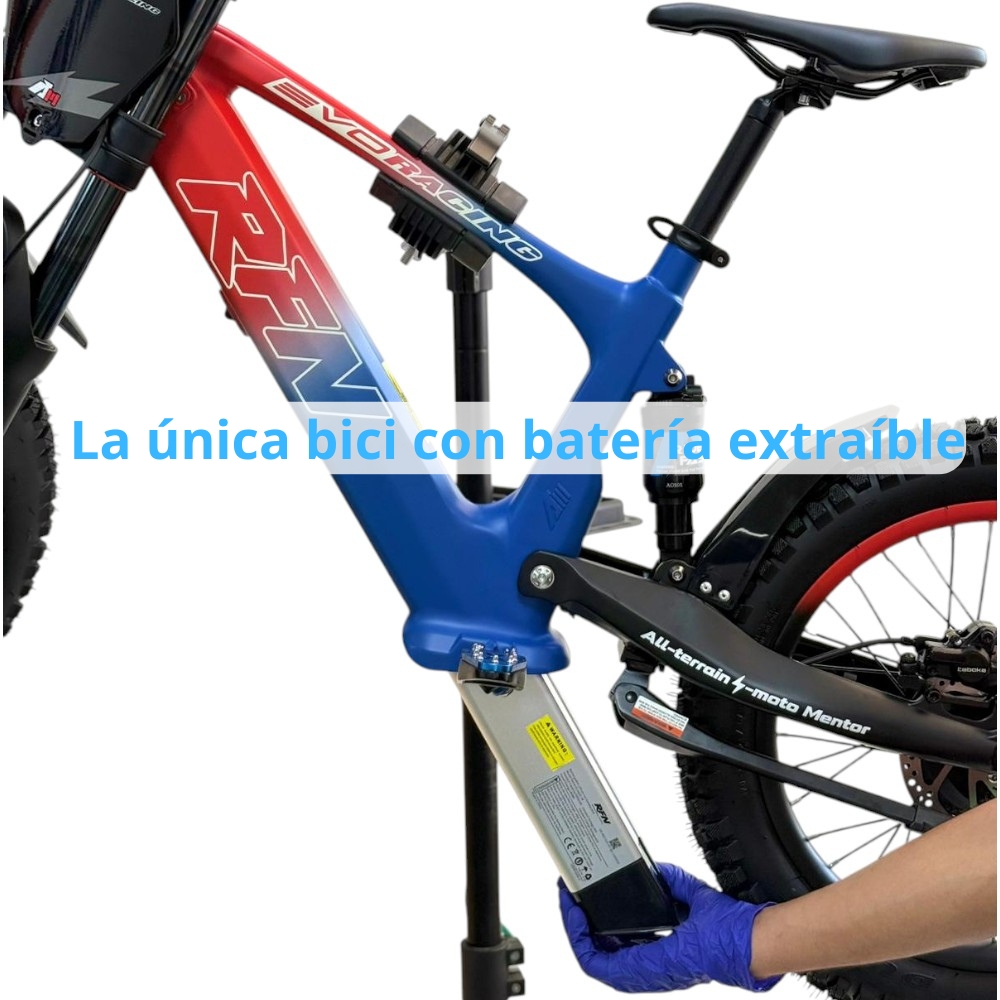 BATERÍA EXTRAÍBLE BICI RFN EVO 18 EVORACING