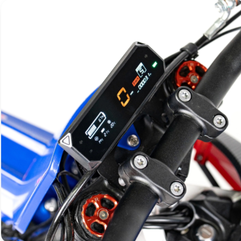 Pit bike eléctrica RFN SX-E15 PLUS 8000W 74V 40Ah 19/16”