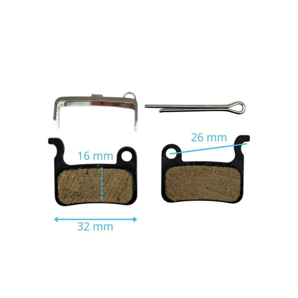 Pastillas freno bicicleta KOOLUX X9 / X9-PRO