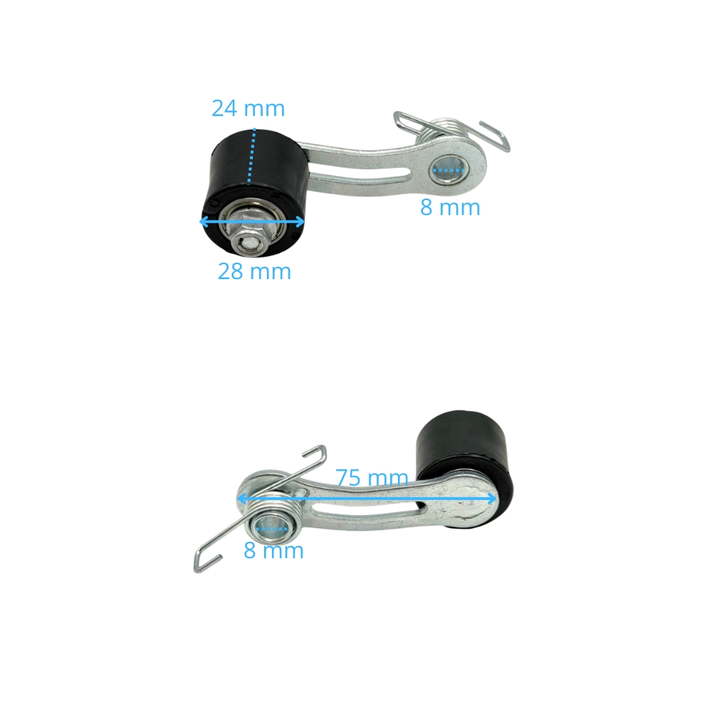 TENSOR CADENA RODILLO+MUELLE minimotos