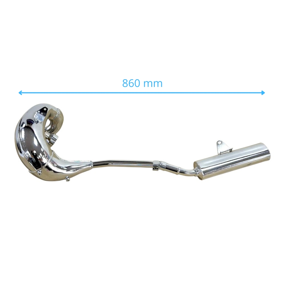 Escape 2T pit bike estilo KTM R50K