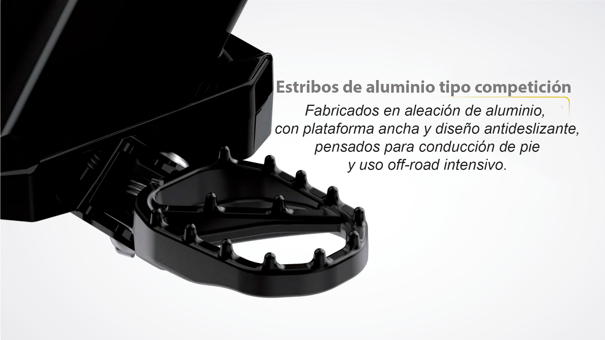 Estribos de aluminio antideslizantes RFN EVO PRO 24