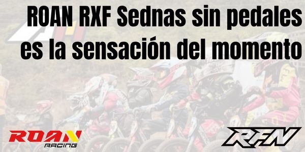  Bicicleta eléctrica infantil Roan RXF Sednas sin pedales